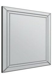 MirrorOutlet Cranbury All Glass Double-Edged Venetian Wall Mirror 144 x 115.5 CM in Silver - Size: 1 Pack - thumbnail 4