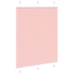 Berkfield Home Pleated Blind Pink 105x100 cm Fabric Width 104.4 cm Polyester - thumbnail 3