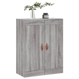 Berkfield Home Wall Mounted Cabinet Grey Sonoma 69.5x34x90 cm Engineered Wood - thumbnail 4