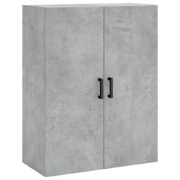 Berkfield Home Highboard Concrete Grey 69.5x34x180 cm Engineered Wood - thumbnail 5