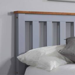 Birlea Phoenix Ottoman Storage Bed Frame in Grey - Size: Single - thumbnail 3