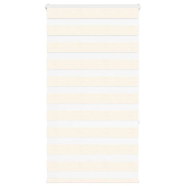 Berkfield Home Zebra Blind Marble Beige 70x150 cm Fabric Width 65.9 cm Polyester - image 1