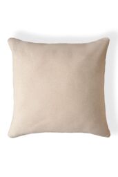 BHS Snow Fleece Cushion in Gold - Size: 45 cm x 45 cm - thumbnail 2