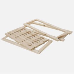 EONLION 16 Bottle Wooden Wine Rack Holder in Beige - thumbnail 4
