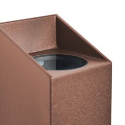 Nordlux Modern Outdoor Wall Light Brown Aluminium GU10 Weatherproof - Mains Powered, IP54 - thumbnail 8