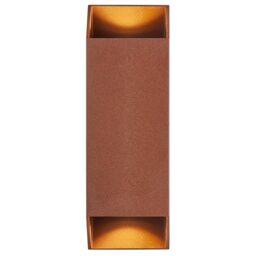 Nordlux Modern Outdoor Wall Light Brown Aluminium GU10 Weatherproof - Mains Powered, IP54 - thumbnail 6