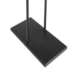 Wyld and Coco Coat Rack Black Steel with Fir Shelves 118 cm - thumbnail 7