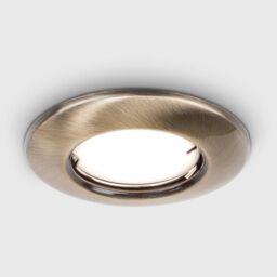 ValueLights Single Antique Gold Ceiling Light Fitting - thumbnail 3