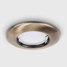 ValueLights Single Antique Gold Ceiling Light Fitting - thumbnail 2