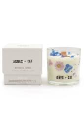 KDMD Agnes & Cat Botanical Soy Wax Candle Moorland 350g in White - thumbnail 1