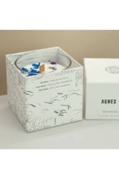 KDMD Agnes & Cat Botanical Soy Wax Candle Moorland 350g in White - thumbnail 4