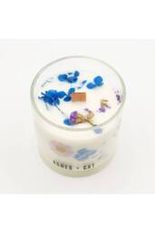 KDMD Agnes & Cat Botanical Soy Wax Candle Moorland 350g in White - thumbnail 5