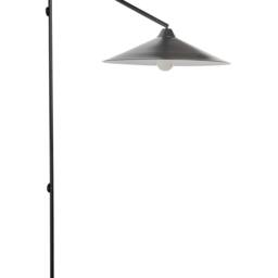 Wyld and Coco Black Metal Bell Wall Lamp - Modern Industrial Adjustable Wall Light - thumbnail 2