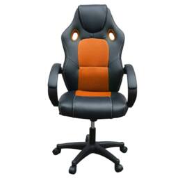 Hinsinc Orange-Office Chair Ergonomic Desk Chair in Orange - Size: 0.6m2 - thumbnail 3