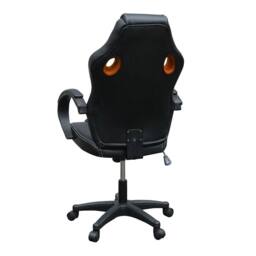 Hinsinc Orange-Office Chair Ergonomic Desk Chair in Orange - Size: 0.6m2 - thumbnail 5