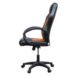 Hinsinc Orange-Office Chair Ergonomic Desk Chair in Orange - Size: 0.6m2 - thumbnail 4
