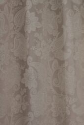 Catherine Lansfield 'Opulent Jacquard' Lined Eyelet Curtains in Gold - Size: 168 cm width x 229 cm drop - thumbnail 3