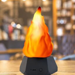 Leaper Pack of 2 LED Outdoor Camping & Garden Decorative Flame Effect Light in Black - thumbnail 5