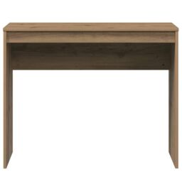 Berkfield Home Desk Artisan Oak 90x40x72 cm Engineered Wood in Brown - Size: 90 x 40 x 72 cm - thumbnail 4