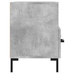 Berkfield Home TV Cabinet Concrete Grey 80x36x50 cm Engineered Wood - Size: 80 x 36 x 50 cm - thumbnail 7