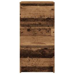 Berkfield Home Sideboard Old Wood 37.5x35x76 cm Engineered Wood in Brown - thumbnail 6