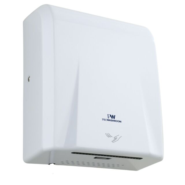 MYLEK Pro Washroom Bathroom Hand Dryer 1300w ABS in Silver - image 1