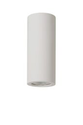 Lucide 'GIPSY' Modern Large Surface Mounted Plaster Ceiling Spotlight 1xGU10 in White - thumbnail 2