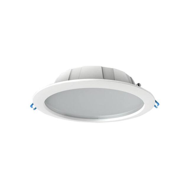 Netlighting Fusion Round Recessed Downlight White 23.5cm 24.5W 1900lm IP44 LED - image 1