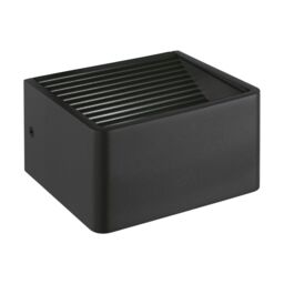 Loops IP44 Outdoor Wall Light Anthracite Aluminium 6W Built in LED Porch Lamp