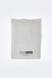 Homescapes Egyptian Cotton Duvet Cover with Pillowcase, 200 TC in Silver - Size: Single - thumbnail 6