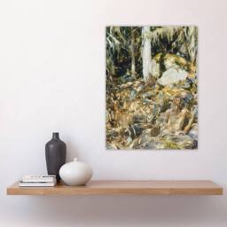 "Artery8 Il Solitario The Hermit in the Forest Sargent Wall Art Poster Print - Size: W24"" x H32""" - thumbnail 4