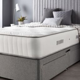 Aspire Natural Cashmere 1000 Pocket Mattress in White - Size: Small Single - thumbnail 2