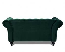 Home Detail Mayfair Velvet 2 Seater Sofa in Green - thumbnail 4