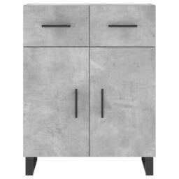 Berkfield Home Sideboard Concrete Grey 69.5x34x90 cm Engineered Wood - thumbnail 6