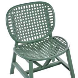 Wyld and Coco Bar Green Bistro Set Table with Low Chairs - thumbnail 7