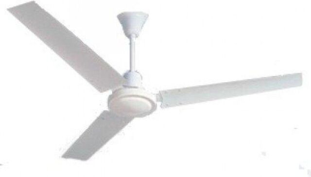 "Airvent 444123 48"" Ceiling Sweep Fan in White" - image 1