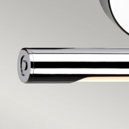 Netlighting Alton LED 1 Light Small Picture Wall Light Polished Chrome in Grey - thumbnail 4