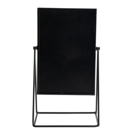 Harbour Housewares 3pc Dressing Table Mirror Set - Makeup Tabletop Cosmetic Bathroom Mirror in Black - thumbnail 8