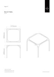Orsina Modern Design Nest Of 3 Clear Glass Pointed Oval Tables, Space Saving Nesting Tables, Stackable Side Tables in Silver - thumbnail 4