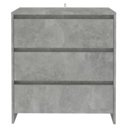 Berkfield Home Sideboard Concrete Grey 70x41x75 cm Engineered Wood - Size: 70 x 41 x 75 cm - thumbnail 3