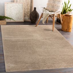 RugsX Micro Shaggy Rug in Beige - Size: 120 cm x 170 cm - thumbnail 4