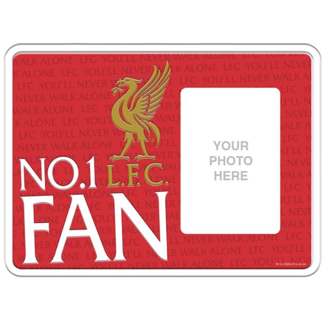 Liverpool FC No 1 Fan Photo Frame Sign in Red