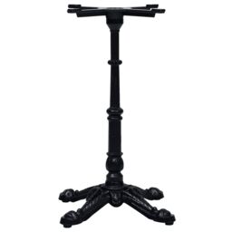 Berkfield Home Bistro Table Leg Black 52x52x72 cm Cast Iron - Size: 52 x 52 x 72 cm - thumbnail 3