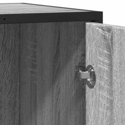 Berkfield Home Sideboard Grey Sonoma 62x35x76 cm Engineered Wood - Size: 62 x 35 x 76 cm - thumbnail 9