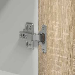 Berkfield Home Hanging Cabinet Lyon Sonoma Oak 60x31x60 cm Engineered Wood in Light Tan - Size: 60 x 31 x 60 cm - thumbnail 9