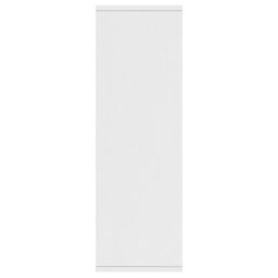 Berkfield Home Book Cabinet/Sideboard White 50x25x80 cm Engineered Wood - Size: 50 x 25 x 80 cm - thumbnail 5