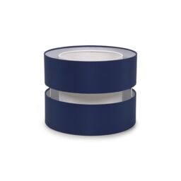 ValueLights Sophia Pair of Two Small 26cm Drum Easy Fit Ceiling Light Lamp Shades in Navy - Size: 10 inches - thumbnail 2
