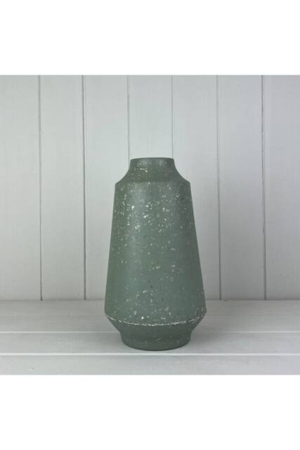 KDMD Earthy Sage bamboo Terrazzo Skandi Vase in Pale Green - image 1