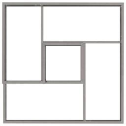 Berkfield Home Metal Planter Galvanised Galvanised Steel Medium Metal Planter in Silver - thumbnail 8