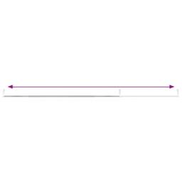 Berkfield Home Curtain Rails 2 pcs White & Silver 90-135 cm Aluminium - thumbnail 6